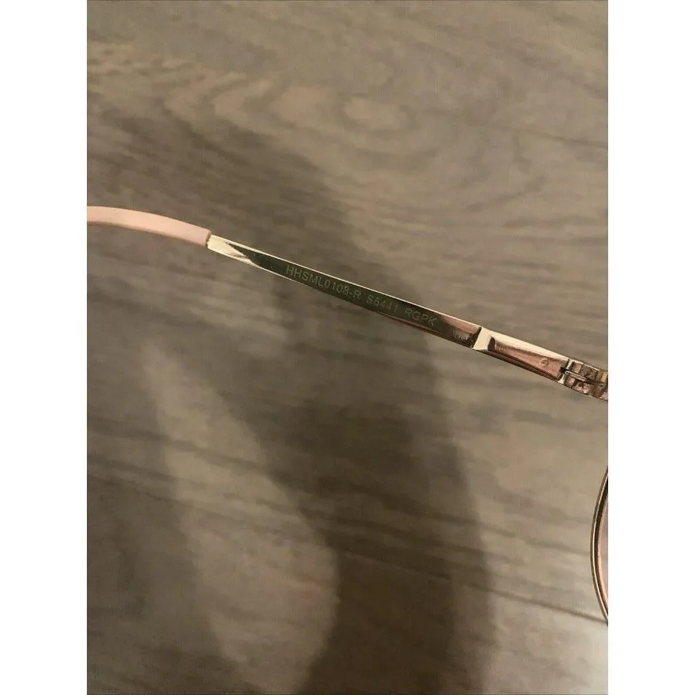 Steve Madden Womens Rose Gold Aviator Sunglasses #33